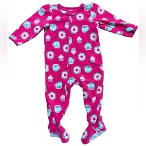 Carter’s | Baby Girl Fleece Footie Pajama | 18M